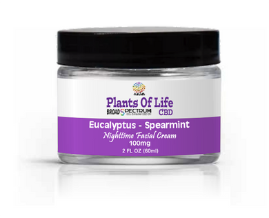 Plants Of Life - NIGHT TIME FACIAL CREAM - Eucalyptus / Spearmint