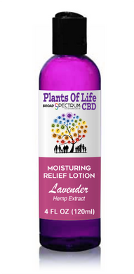 Plants Of Life  - MOISTURIZING HAND & BODY RELIEF LOTION - Lavender
