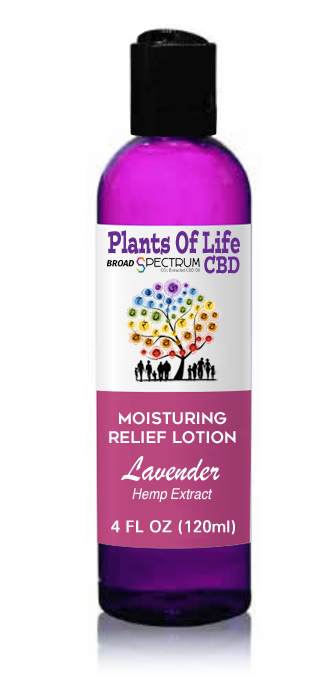 Plants Of Life  - MOISTURIZING HAND & BODY RELIEF LOTION - Lavender