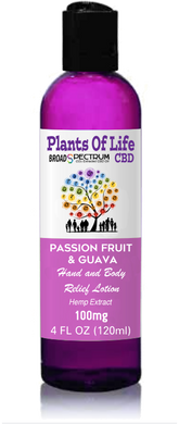 Plants Of Life - HAND & BODY RELIEF LOTION - Passion Fruit & Guava