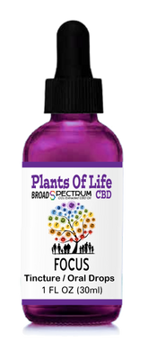 Plants Of Life - Oral Drops / Tinctures & Sprays - FOCUS