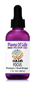 Plants Of Life - Oral Drops / Tinctures & Sprays - FOCUS