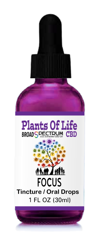 Plants Of Life - Oral Drops / Tinctures & Sprays - FOCUS