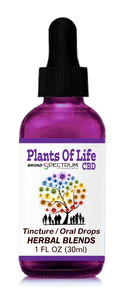 Plants Of Life - Oral Drops / Tinctures  - HERBAL BLENDS - Echinacea