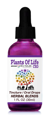 Plants Of Life - Oral Drops / Tinctures  - HERBAL BLENDS - Elderberry
