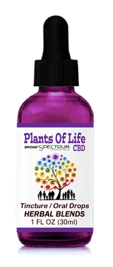 Plants Of Life - Oral Drops / Tinctures  - HERBAL BLENDS - Ashwagandha