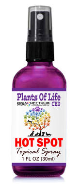 Plants Of Life - HOT SPOT RELIEF - For Pets  (DOGS & CATS)