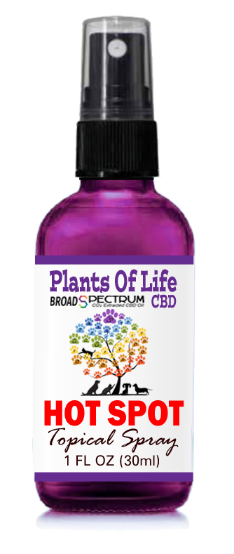 Plants Of Life - HOT SPOT RELIEF - For Pets  (DOGS & CATS)