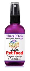 Plants Of Life - PET FOOD TOPPER SPRAY  (Dogs and Cats)