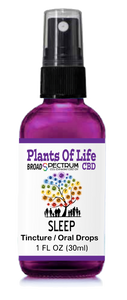 Plants Of Life - Oral Drops / Tincture & Spray - SLEEP